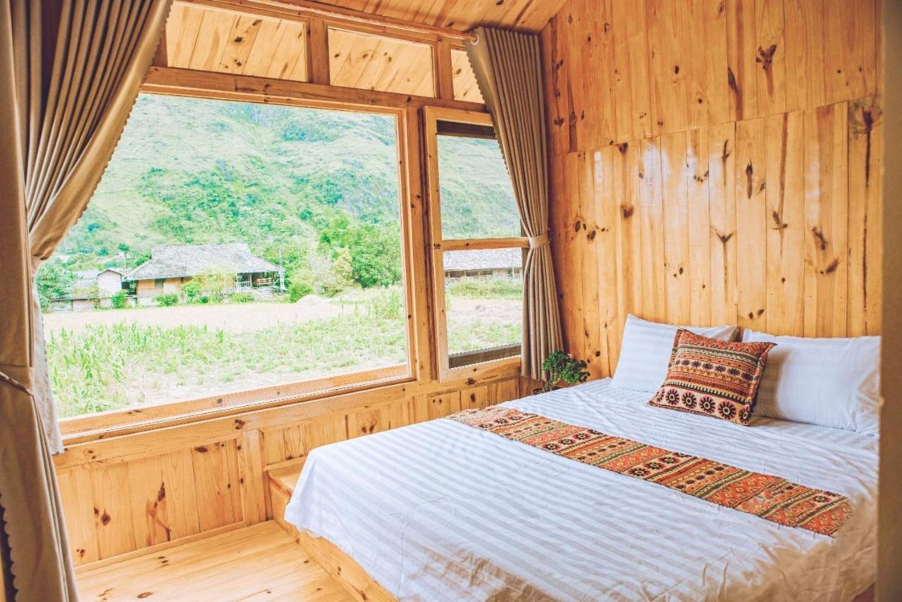Chien'S Lodge Du Gia Làng Cac Eksteriør billede