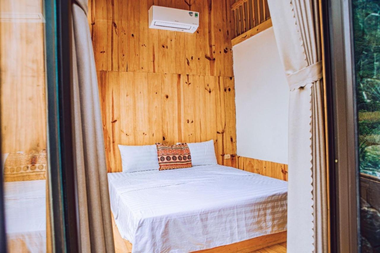 Chien'S Lodge Du Gia Làng Cac Eksteriør billede