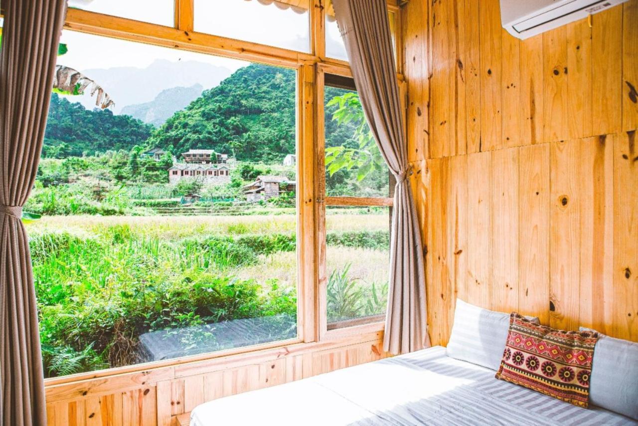 Chien'S Lodge Du Gia Làng Cac Eksteriør billede