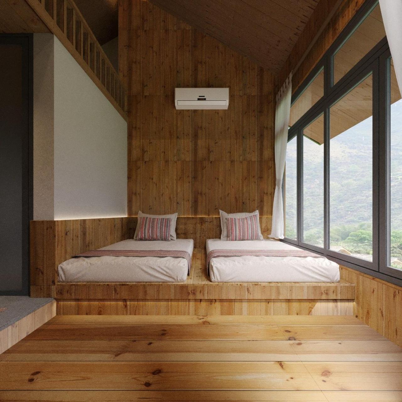Chien'S Lodge Du Gia Làng Cac Eksteriør billede